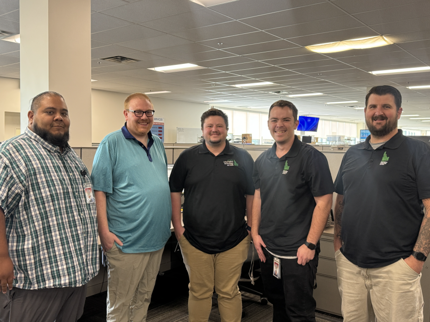 Image of the ITS deployment team
