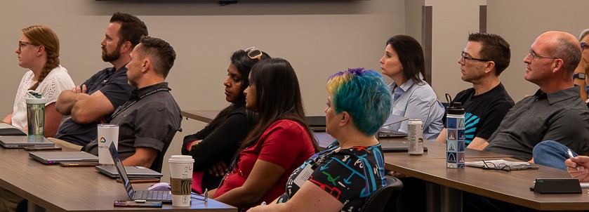 Image of attendees at power platform meeting