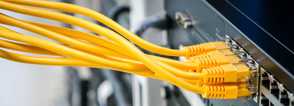 Adobe Stock image of network cables