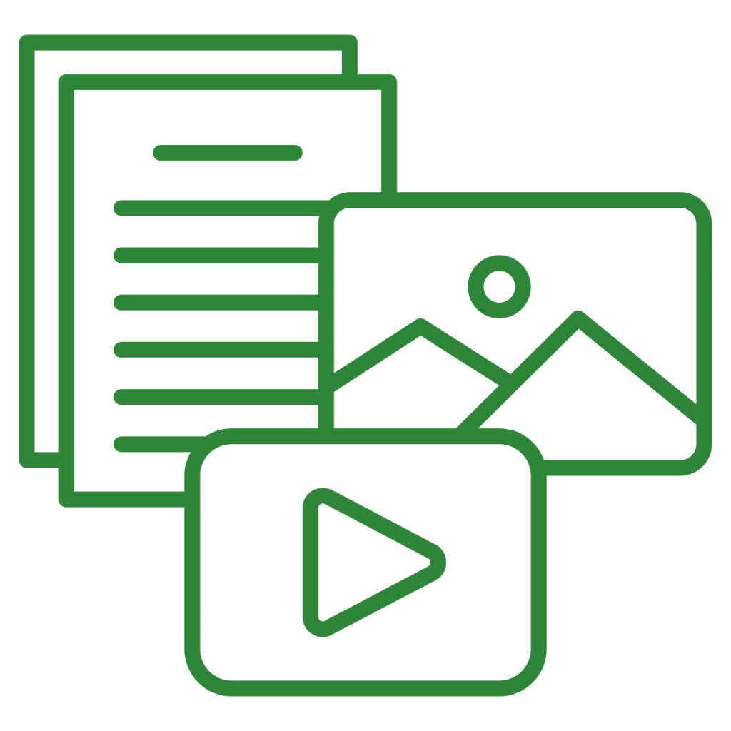Document, image, and video icon