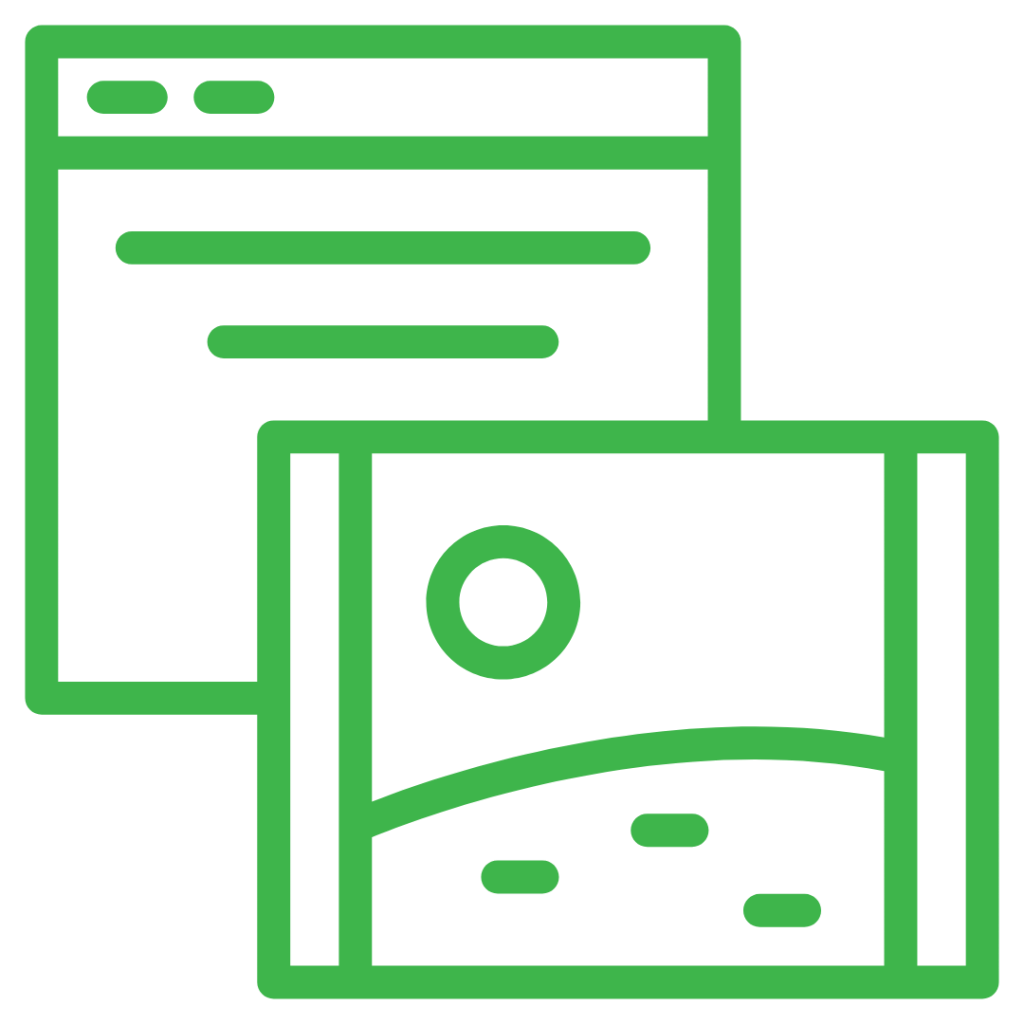 Image with alt text icon