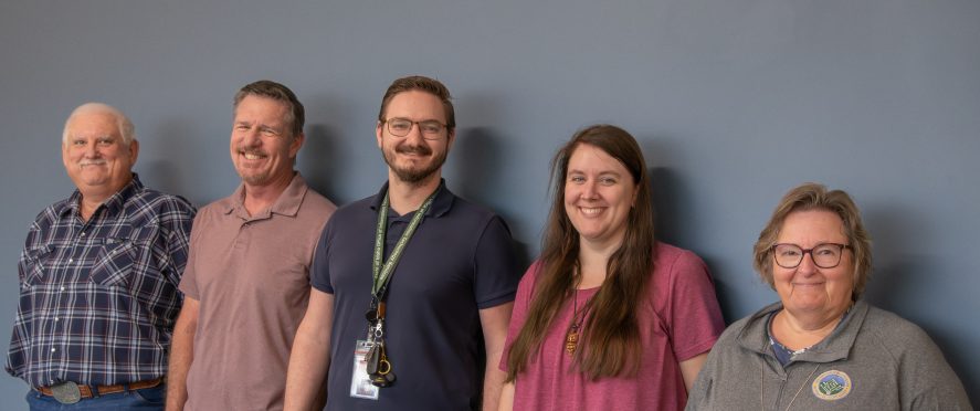 Photograph of the UEM team