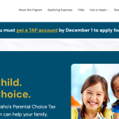 Parental Tax Credit Site Complete