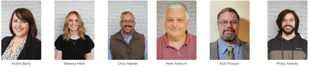 Photos of those included in the special thanks